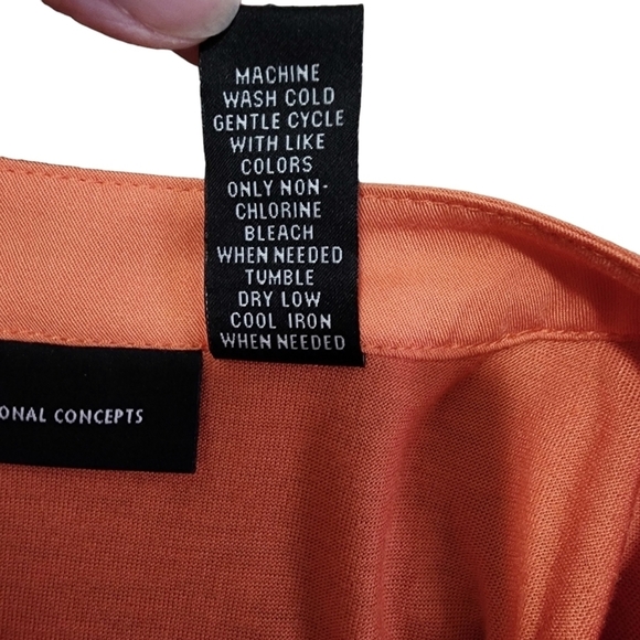 INC International Concepts Sleeveless Front Tie Blouse - Medium - Picture 6 of 6